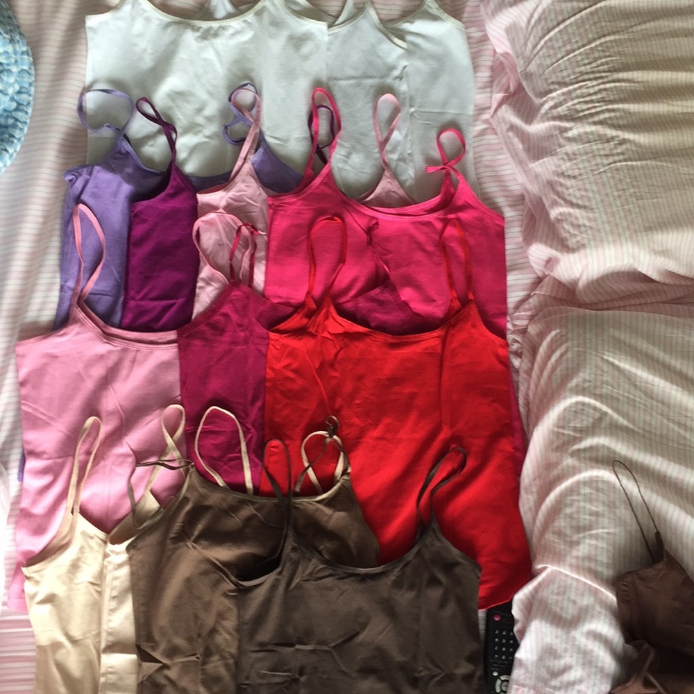 Spaghetti straps/camis